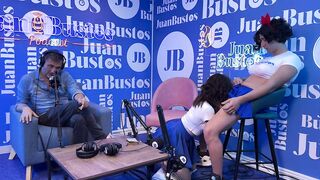 Small influencer chokes on a large weenie Emma Fiore peculiar Juan Bustos Podcast