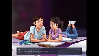 2D Porn Game, Summertime Saga movie scene 126 - Church Cutie Can Solely Give Booty to Marry a Virgin