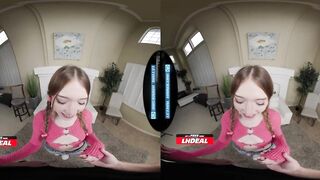 Delicious Beauty Rides Your Jock in VR