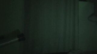 Just relaxing after sex and having sex looking out the window