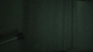 Just relaxing after sex and having sex looking out the window