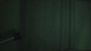 Just relaxing after sex and having sex looking out the window