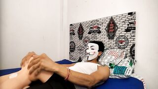 My large shlong orgasms with a sex doll