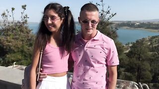 Drilled a cute cutie and her boyfriend after rencounter on the street