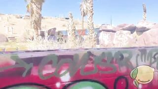 BJ quickie at abandon water park