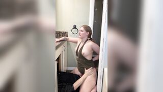 I banged the plumber instead of paying him