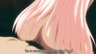 Elf with Large Breasts Likes to Make on Ahegao Face and Bang