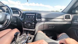 rubbing his dong in his shorts in public