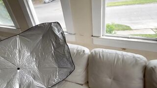 Roxan Reeves 10/10 POV Rompe Norte white bed try-out fantastic oral sex and doggystyle unfathomable mouth