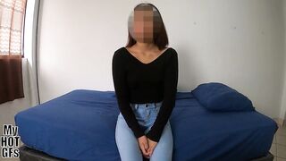 Please put it in me, my snatch is indeed juicy!