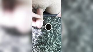 Stepsis asked me for morning☕ cofee with cream