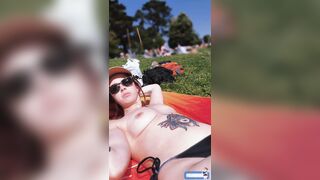 Suns Out, Boobs Out ????