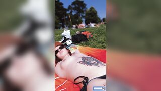 Suns Out, Boobs Out ????