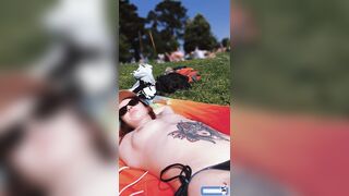 Suns Out, Boobs Out ????