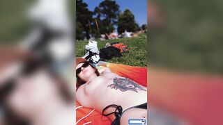 Suns Out, Boobs Out ????