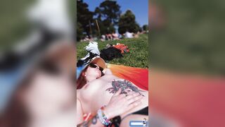 Suns Out, Boobs Out ????