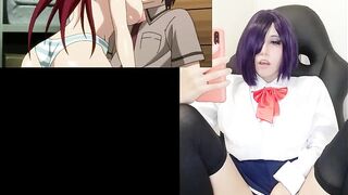 Nyauri1 Reacts to ITADAKI! SEIEKI ( uncensored) anime