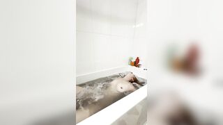 Tattooed Rock Gal JennaGee Takes a Bubble Bathroom and Shaves Her Vagina - Teaser Trailer