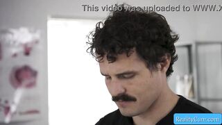 See This Large Tit Aged Nurse in Hawt Red Pants and Brassiere Seduces Her Patient