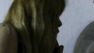 This babe sucks me off and then I cum in her butt