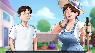 Summertime saga #two - stepsister in the shower - Gameplay commented
