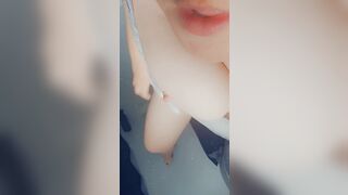 big beautiful woman HAVING PLEASURE ON THE DAYBED ????