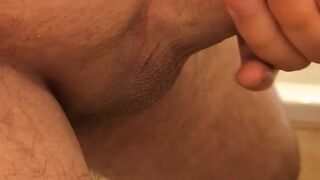 Bald, hard and thick shlong oozing juice