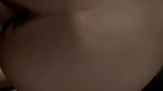 This babe sucks me off (listen to her groans) until I bang her