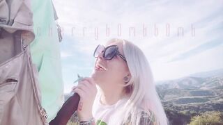 Giving a random stranger a oral sex & some snatch on my morning hike