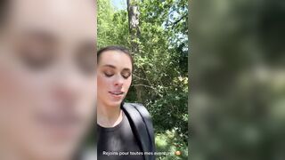 YOUTHFUL FRENCH CUTIE, I GET SCREWED IN THE FOREST