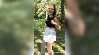 YOUTHFUL FRENCH CUTIE, I GET SCREWED IN THE FOREST