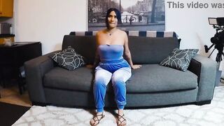 Large Ass Lalin girl takes wang in her butt for the 1st time on camera