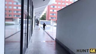 HUNT4K. Angel used her large bazookas to get back on her BF