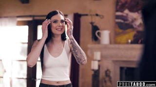 PURE TABOO Marley Brinx Discovered Her Stepdad's Paddle Collection