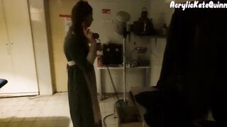 Trans nurse gets trapped and needs to screw her way out