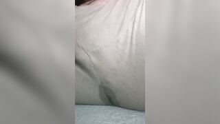 Juicy FTM Cunt Squirting in Pajama Panties