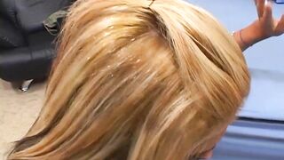 U'll watch her flashing her huge knockers, in advance of that babe gives her chap a deepthroat...