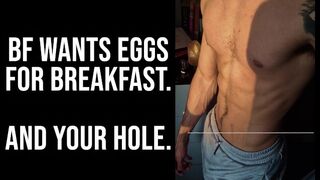 Boyfriend Dumps His Morning Load In U - M4M NSFW Audio