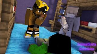 Our Secret College Club / Minecraft Homo Porn