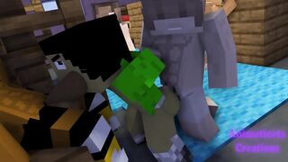 Our Secret College Club / Minecraft Homo Porn