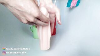 I washed the masturbator's snatch then I drilled HER !