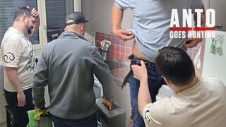 I Convince This Attractive Str8 Married Plumber to Try His 1st Oral pleasure by a Dude and This chab Let's Me