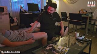 twenty year old brother of a girlfriend desires to try it the 1st time with a dude