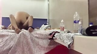 this guy liked it so much that this chab ended up riding my weenie