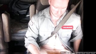 GINGER TRUCKER JERKS DURING THE TIME THAT THAT GUY DRIVES - THOR JOHNSON