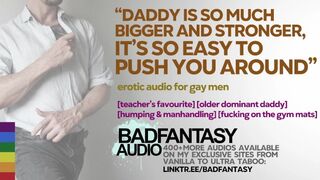 Wonderful Hunk Wrestles With His Self-Defence Instructor Dad [M4M] [Mature Master Dude Audio Roleplay]
