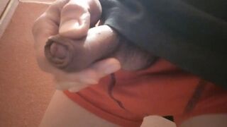 Close-ups of a homosexual twink's rod peeing at home with different underclothes