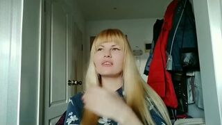 An cute elder stepsister unloads step-bro's balls "training" in advance of her date