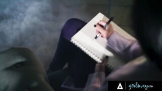 Lascivious PAWG Chick Has Coarse Belt-On Sex