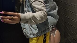 A cute mother i'd like to fuck, café masturbation